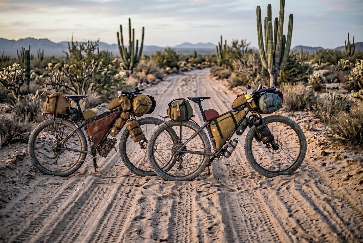 Bombtrack su terreno sciolto e washboard